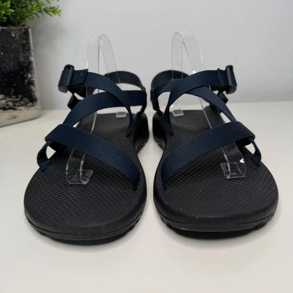 Chaco Z/1 Classic Sandals Womens Navy Blue Adjustable Strap Hiking Sporty 12